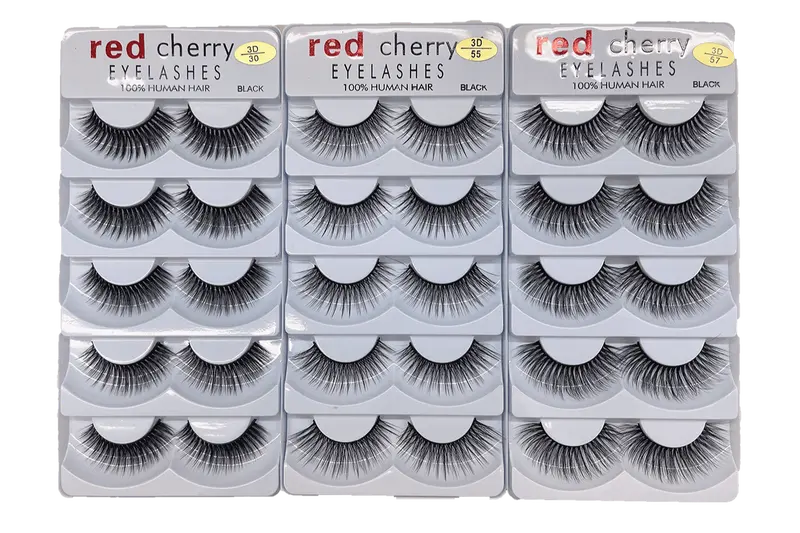 Red Cherry Eyelashes 1