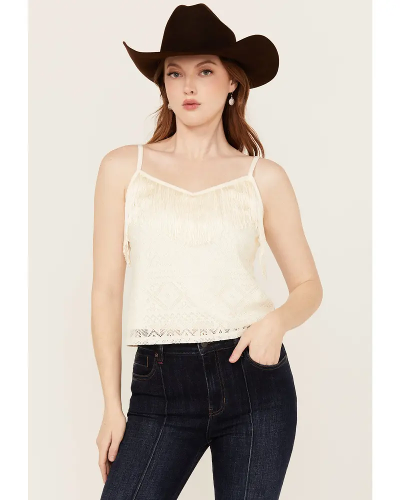 Redmond Lace Fringe Cami 1