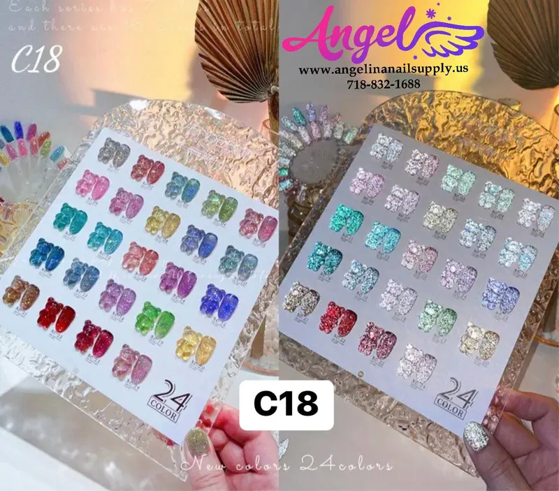 Reflective Glitter Gel Set 1