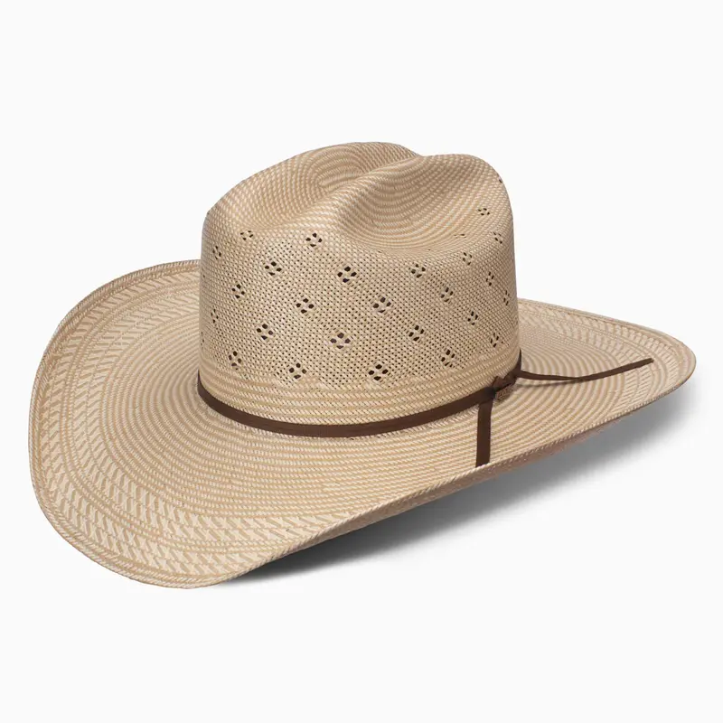 Resistol 20X Conley Natural Tan Straw Cowboy Hat 1