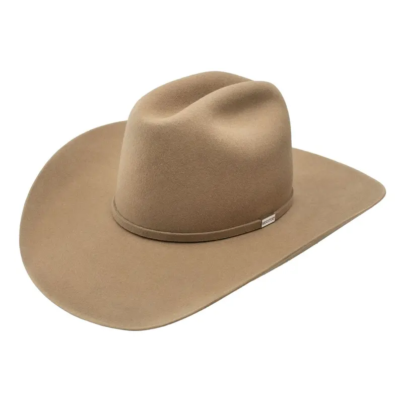 Resistol 5 Star 5X Sahara 4 1/4" Brim Western Hat 1