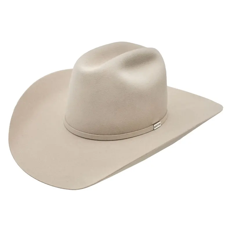 Resistol 5 Star Sliverbelly 5X 4 1/4" Brim Western Hat 1