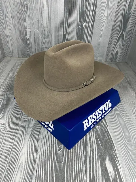 Resistol 6X Ustrc Stone 4 1/4" Brim Cowboy Hat 1