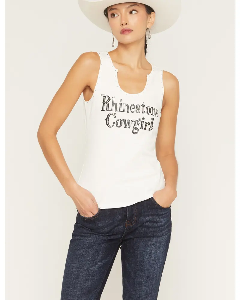 Rhinestone Cowgirl Muscle Tank 2