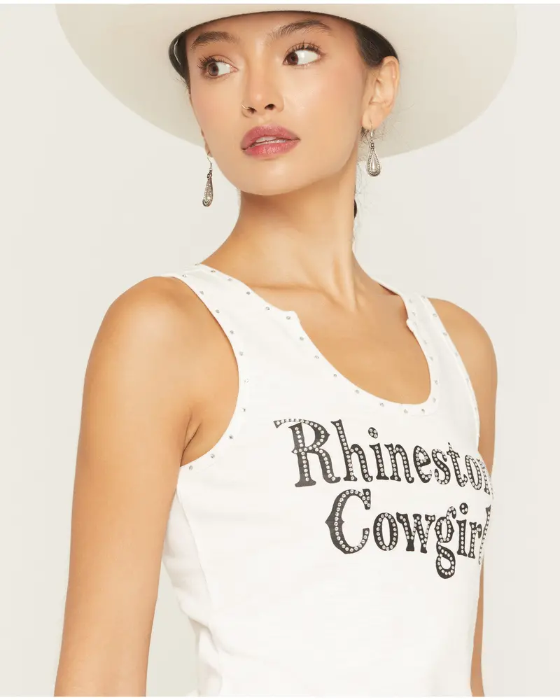 Rhinestone Cowgirl Muscle Tank 3