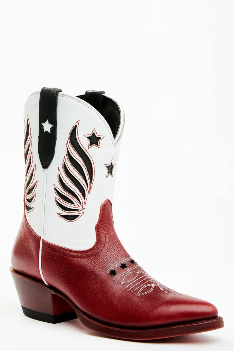 Roadie Western Booties - Round Toe 1