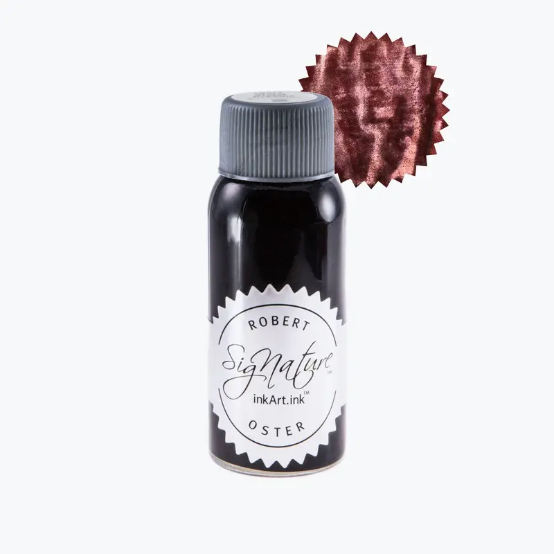 Robert Oster - Fountain Pen Ink - Shake 'N' Shimmy - Blood Rose 1
