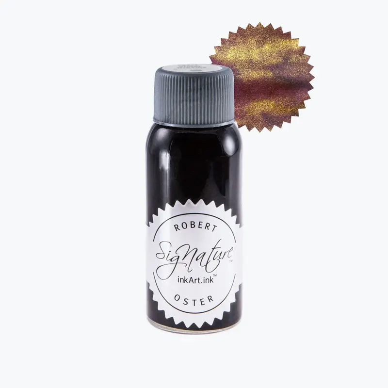 Robert Oster - Fountain Pen Ink - Shake 'N' Shimmy - Boysenberry Swirl (Melbourne Pen Show 2023) 1