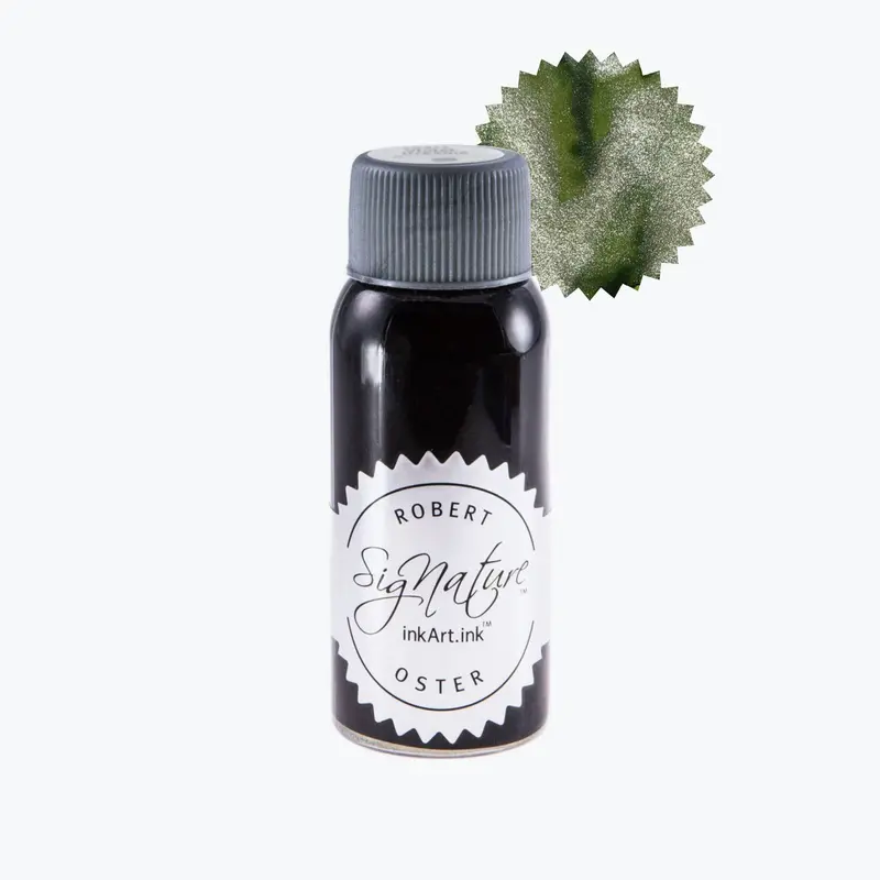 Robert Oster - Fountain Pen Ink - Shake 'N' Shimmy - Fizzy Lime 1