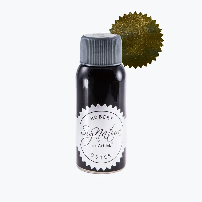 Robert Oster - Fountain Pen Ink - Shake 'N' Shimmy - Grün-Gilt 1
