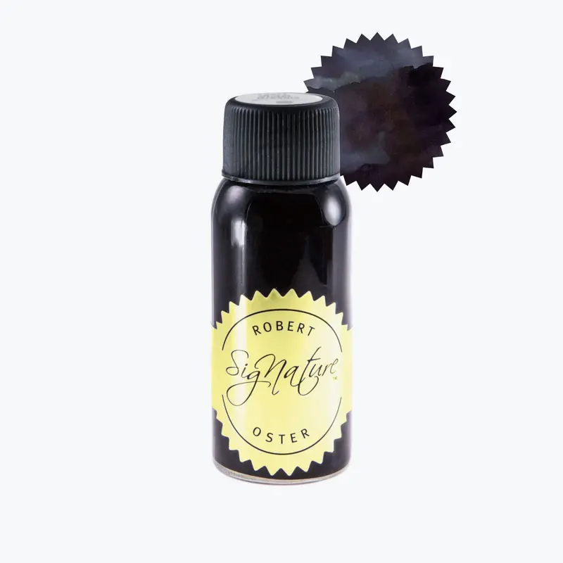 Robert Oster - Fountain Pen Ink - Signature - Black Violet 1