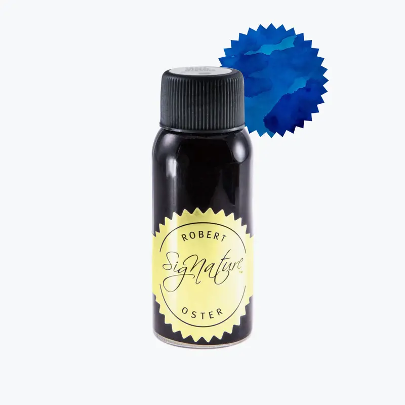 Robert Oster - Fountain Pen Ink - Signature - Blue Lagoon 1