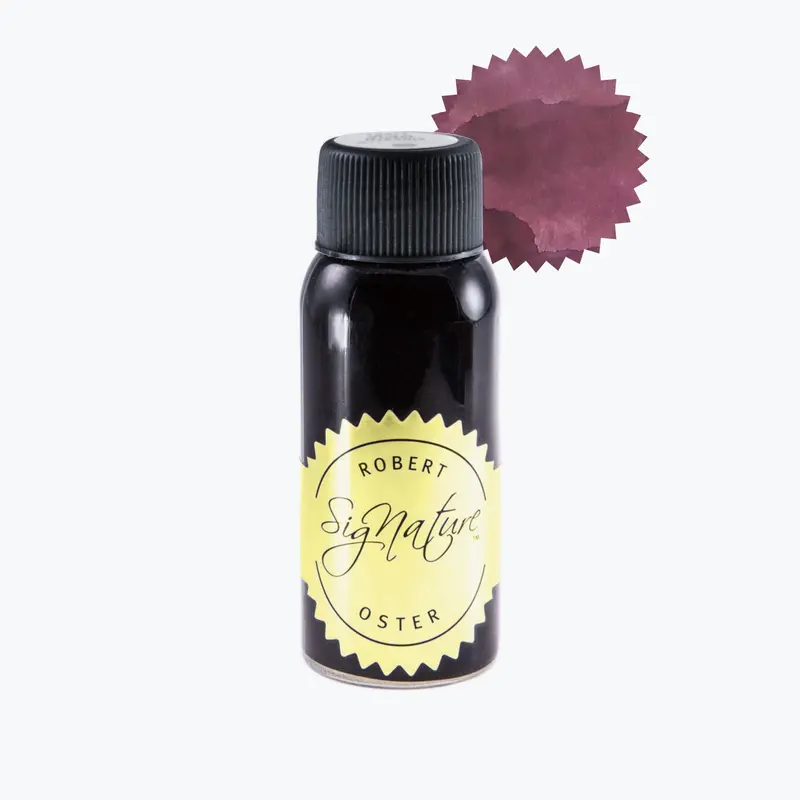 Robert Oster - Fountain Pen Ink - Signature - Claret 1
