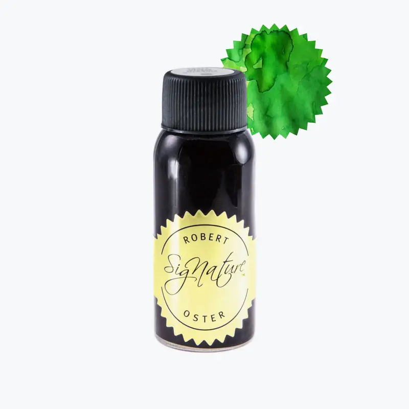 Robert Oster - Fountain Pen Ink - Signature - Green Green 1