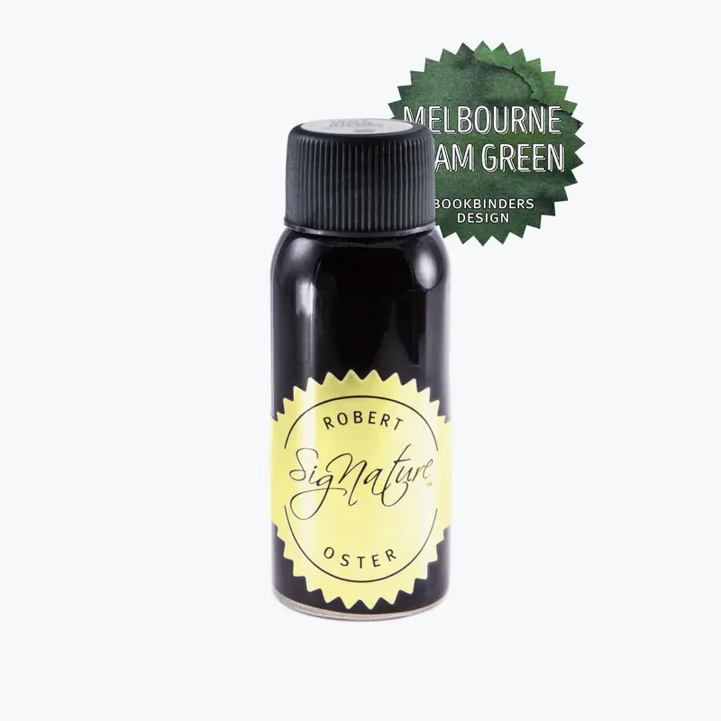 Robert Oster - Fountain Pen Ink - Signature - Melbourne Tram Green 1