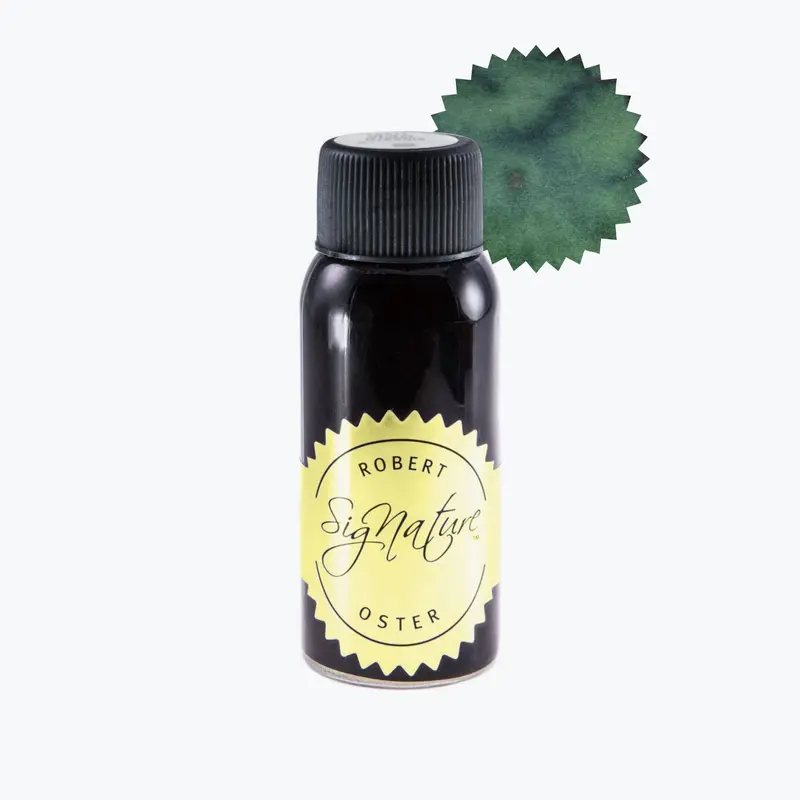 Robert Oster - Fountain Pen Ink - Signature - Sinner's #1 - Weed 1