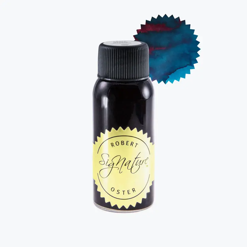 Robert Oster - Fountain Pen Ink - Signature - Taiwan Blue 1