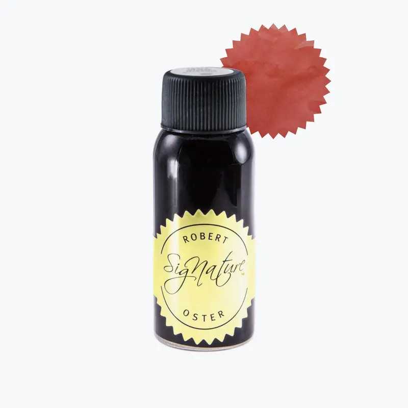 Robert Oster - Fountain Pen Ink - Signature - Whisper Red 1