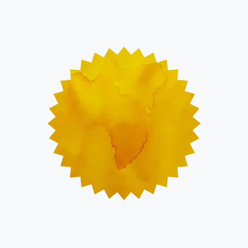 Robert Oster - Fountain Pen Ink - Signature - Yellow Sunrise 2