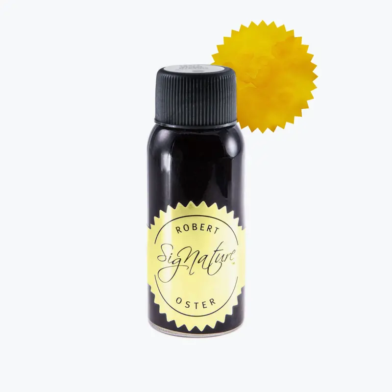 Robert Oster - Fountain Pen Ink - Signature - Yellow Sunset 1