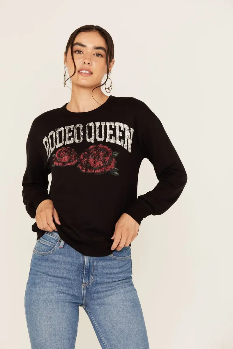 Rodeo Queen Pullover Sweatshirt 1