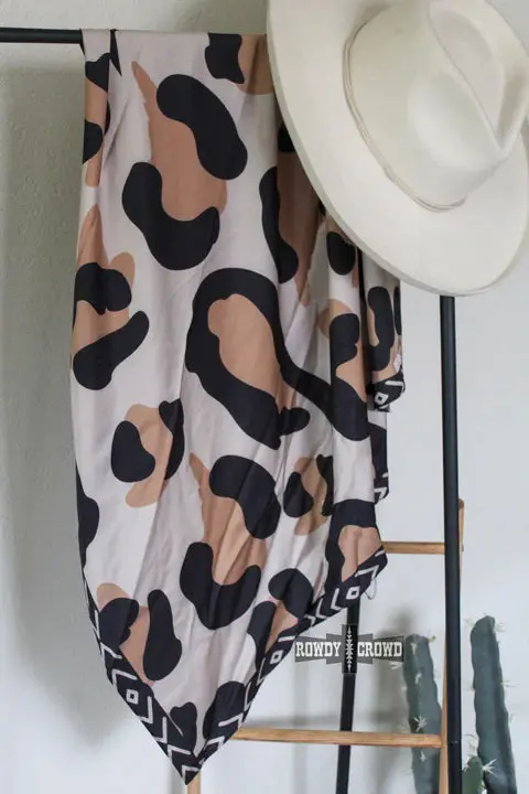 Rowdy Crowd Clothing Chatty Cheetah Wild Rag 1