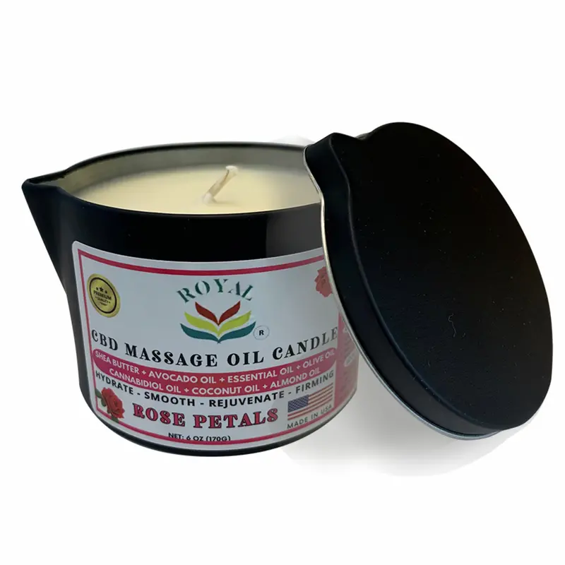 Royal Massage Oil Candle 1