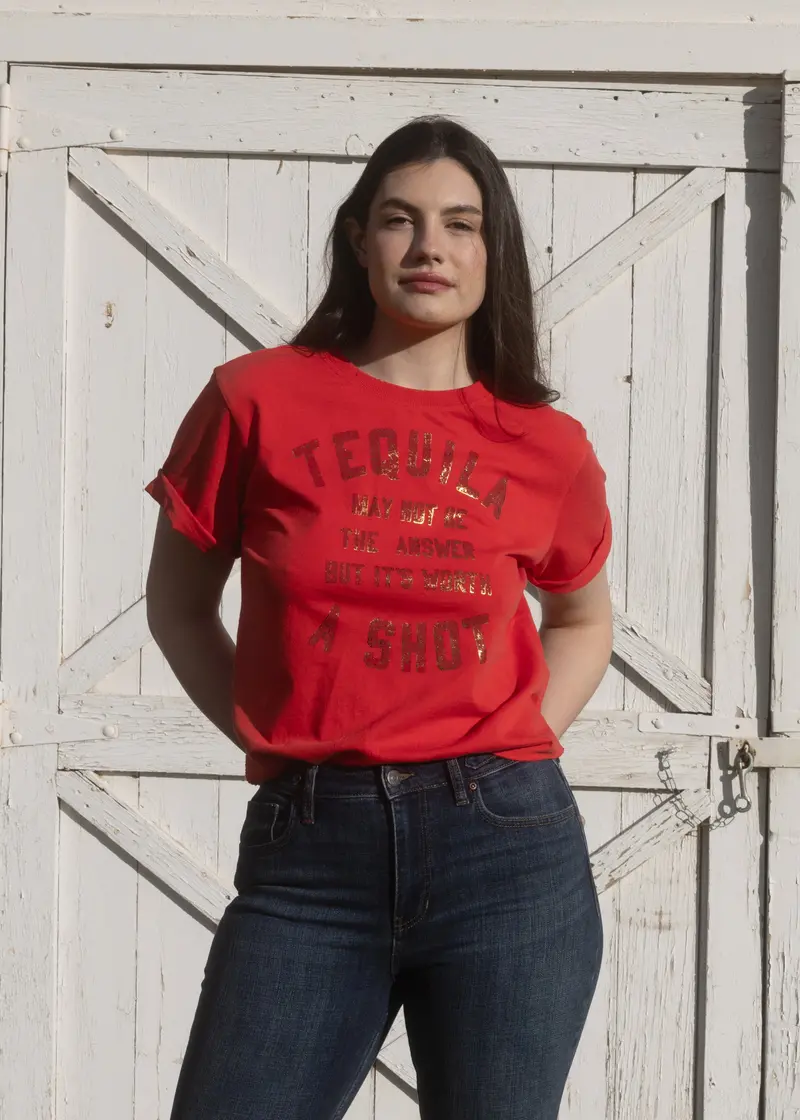 Rundle Tequila Shot Short Sleeve Graphic Tee 1