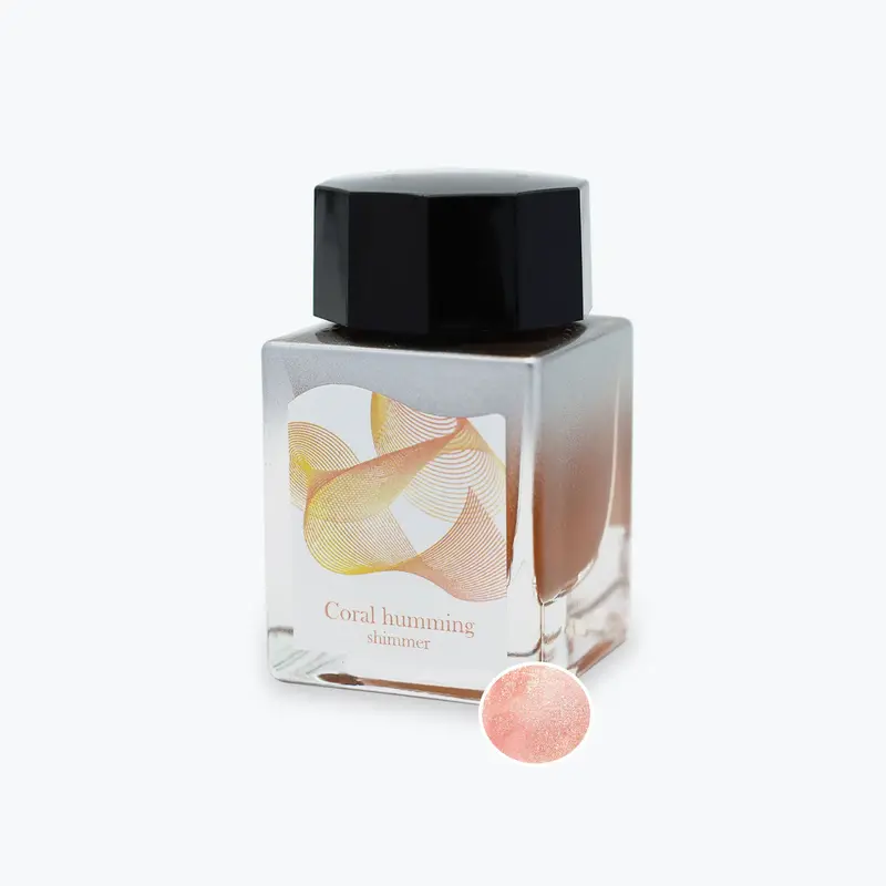 Sailor - Calligraphy Ink - Dipton - Coral Humming 1