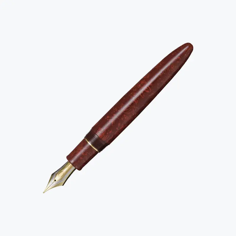 Sailor - Fountain Pen - 1911 King Of Pens - Urushi - Iro-Miyabi 2 - Fukaki-Ake 1