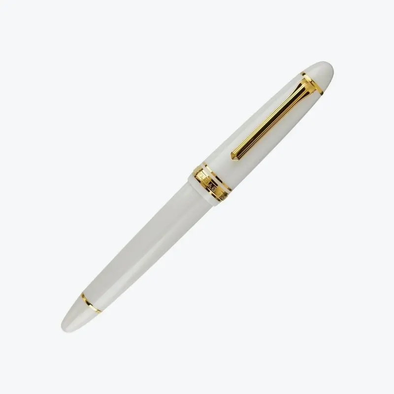 Sailor - Fountain Pen - 1911 Large - White (Gold) 1