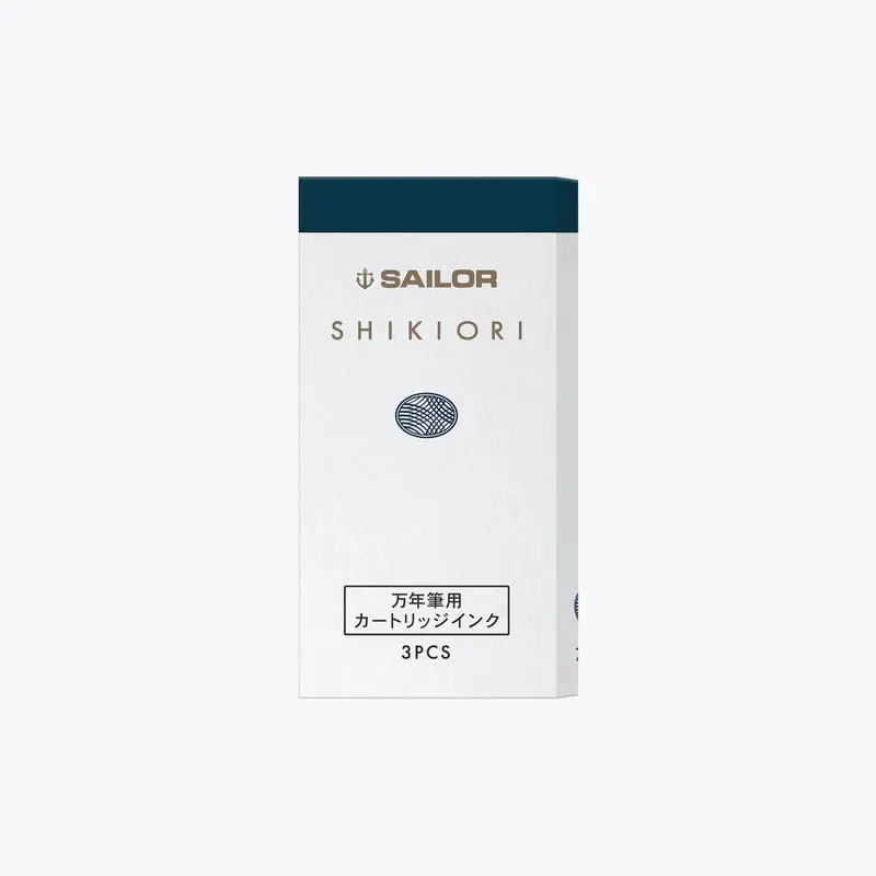 Sailor - Fountain Pen Ink - Cartridges - Shikiori - Kasasagi <Outgoing> 1