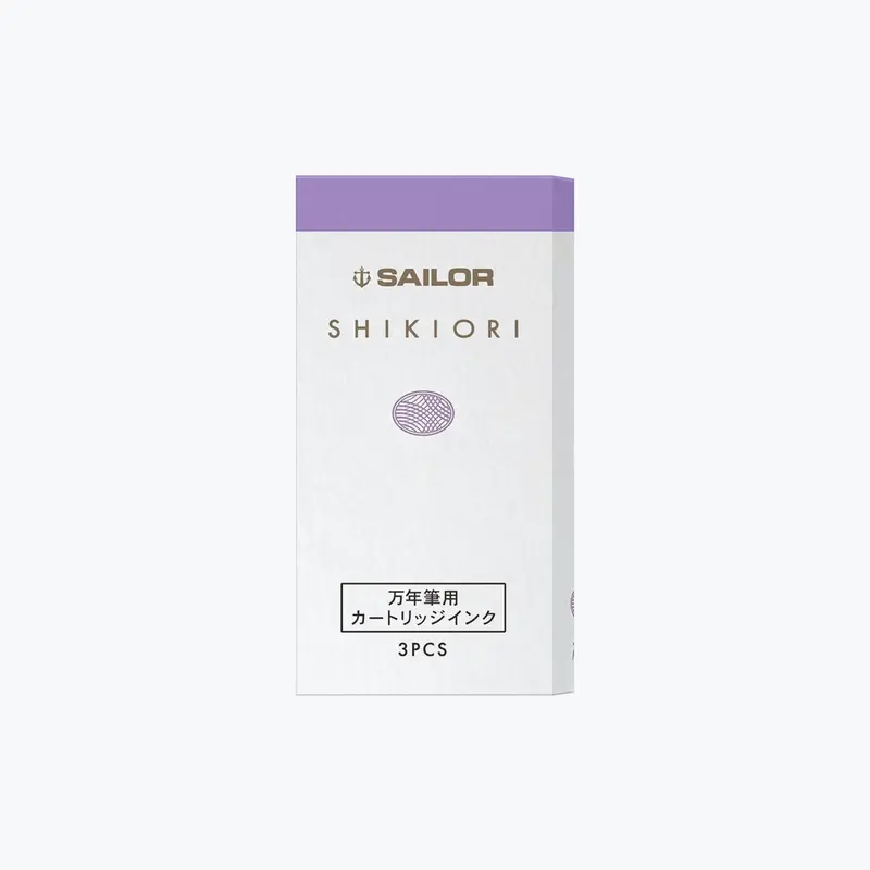 Sailor - Fountain Pen Ink - Cartridges - Shikiori (Sansui) - Nadeshiko (Pack Of 8) 1