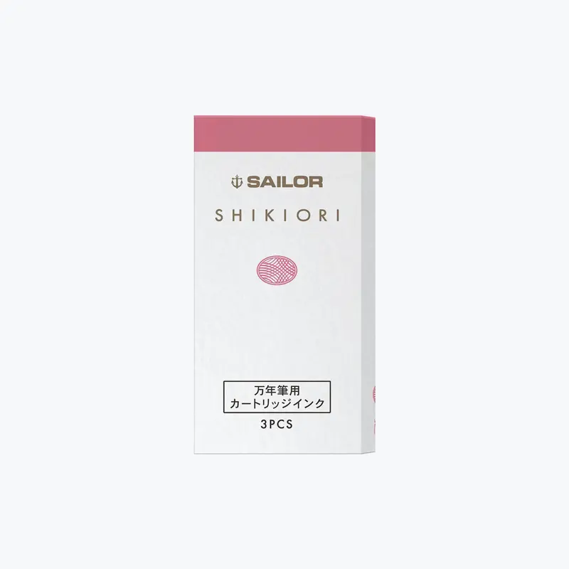 Sailor - Fountain Pen Ink - Cartridges - Shikiori (Sansui) - Yutsubame (Pack Of 8) 1