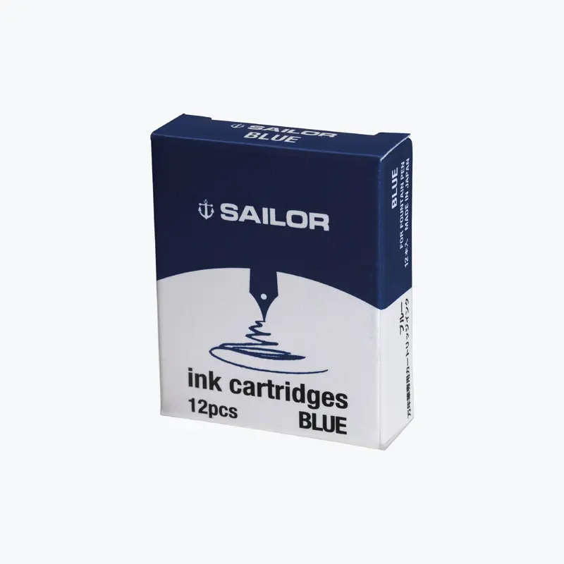 Sailor - Fountain Pen Ink - Cartridges - Standard - Blue 1