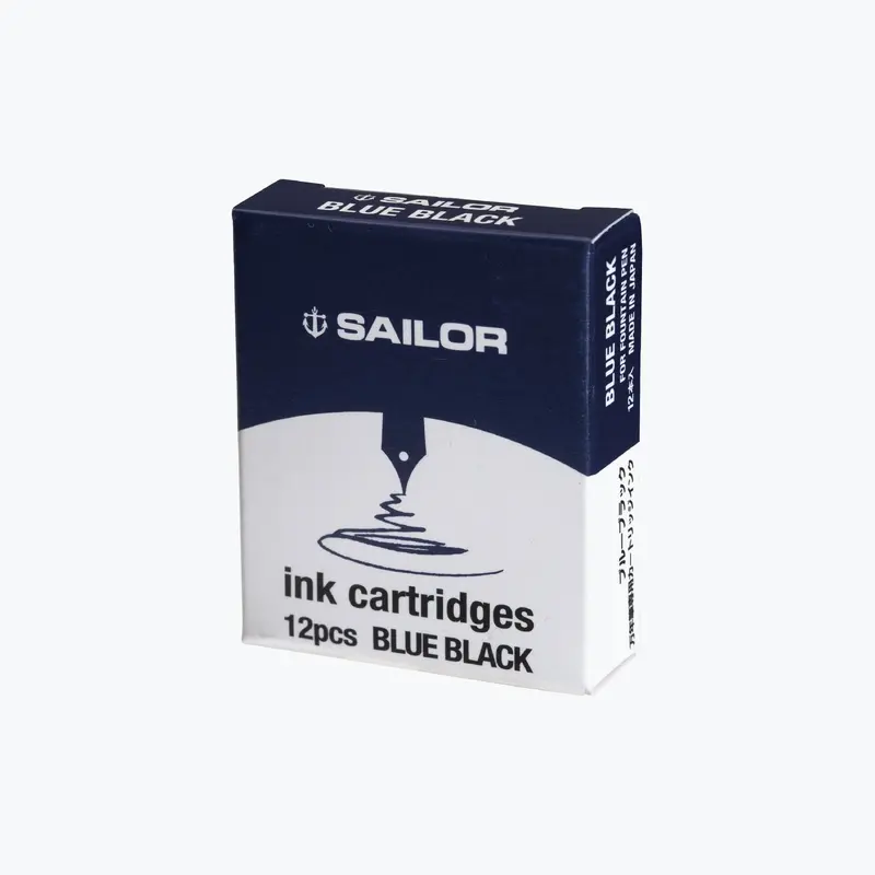 Sailor - Fountain Pen Ink - Cartridges - Standard - Blue-Black 1