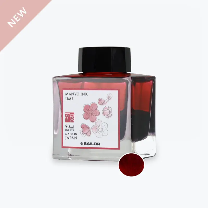 Sailor - Fountain Pen Ink - Manyo 2 - Ume 1