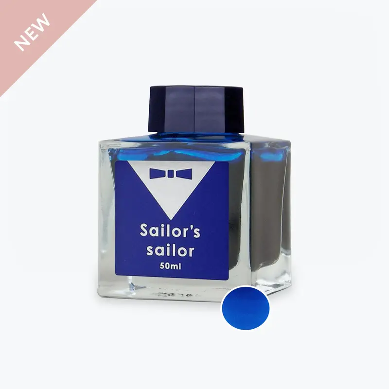 Sailor - Fountain Pen Ink - Sailor's Sailor Ocean Blue 1