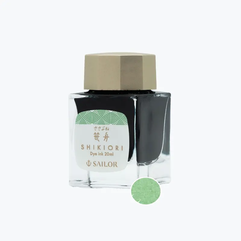 Sailor - Fountain Pen Ink - Shikiori (Kusa Asobi) - Sasabune 1