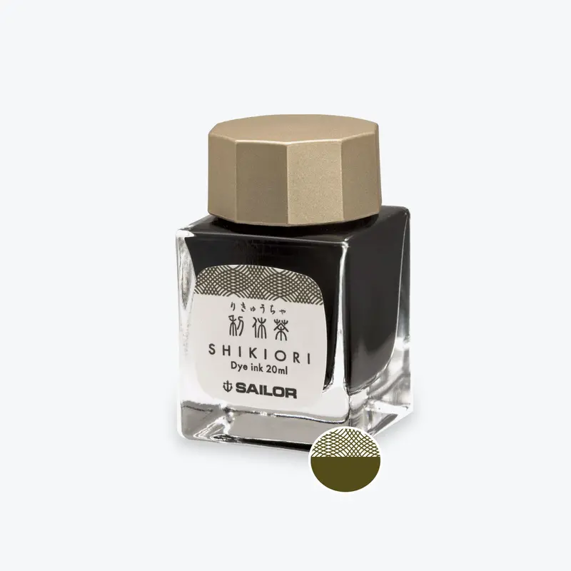 Sailor - Fountain Pen Ink - Shikiori - Rikyu Cha 1