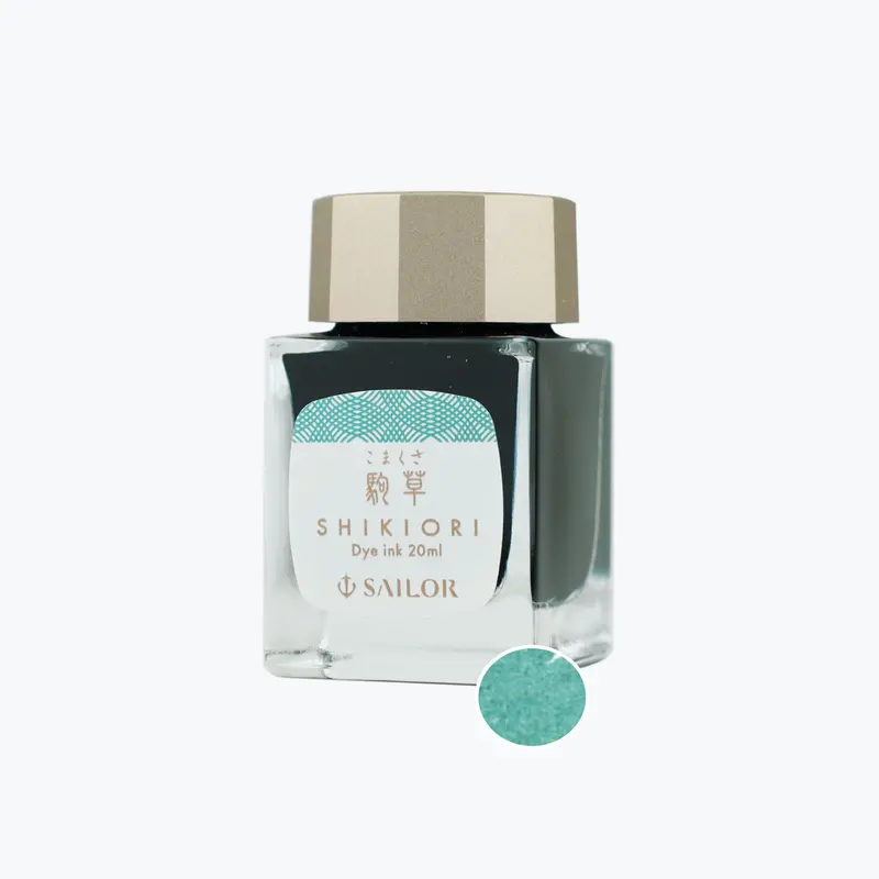 Sailor - Fountain Pen Ink - Shikiori (Sansui) - Komakusa 1