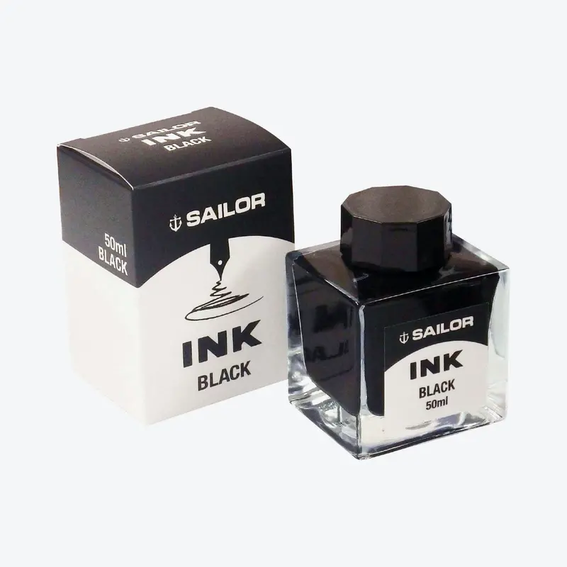 Sailor - Fountain Pen Ink - Standard - Black 1