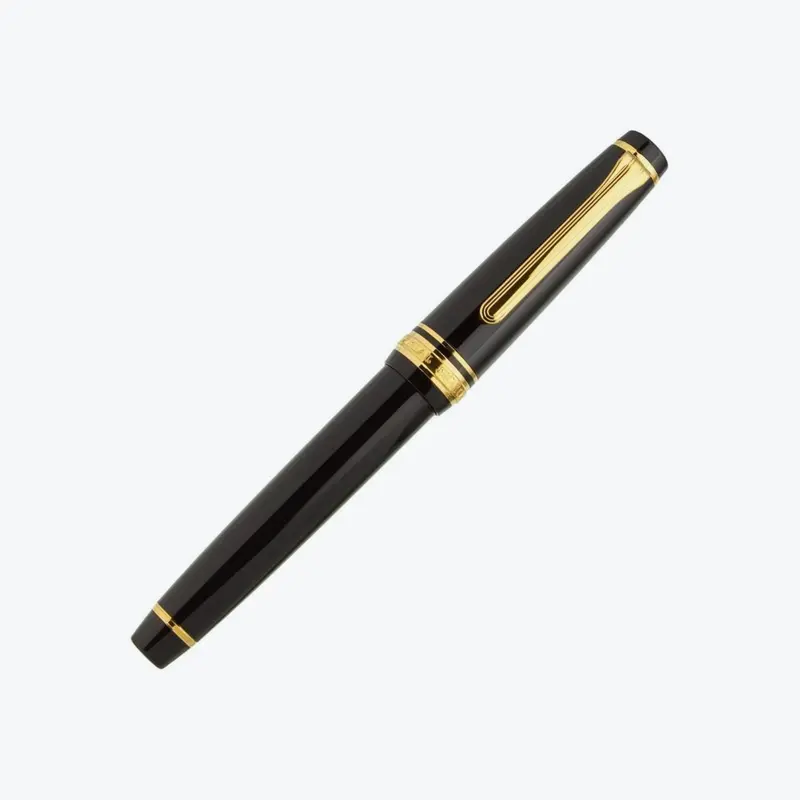 Sailor - Fountain Pen - Progear Slim - Black (Gold) 1
