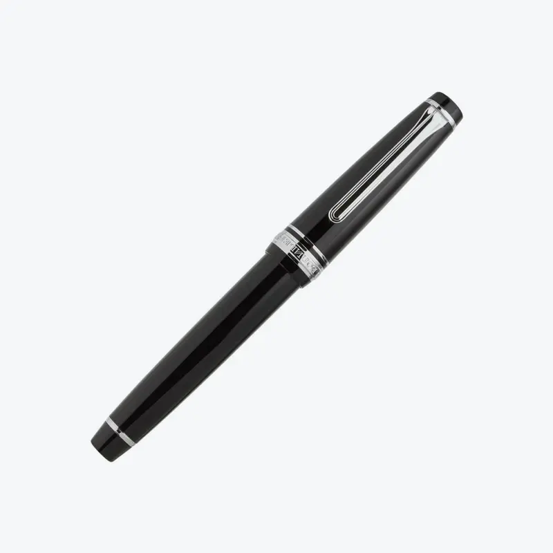 Sailor - Fountain Pen - Progear Slim - Black (Rhodium) 1