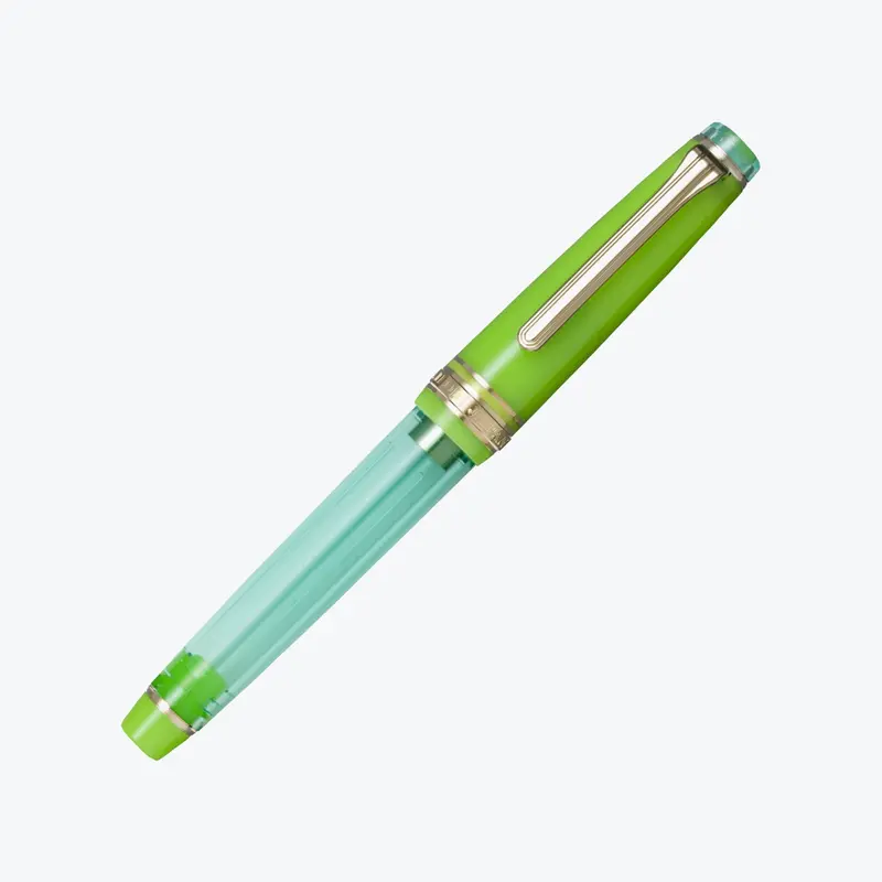 Sailor - Fountain Pen Set - Progear Slim - Manyo #2 - Grass 1