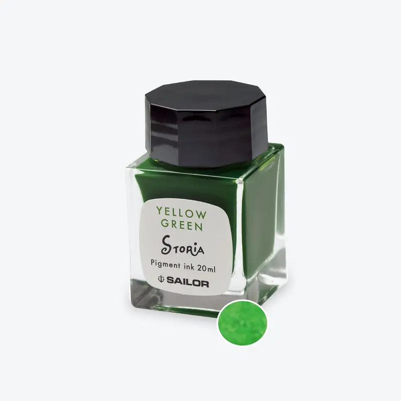 Sailor - Storia Ink 20Ml - Clown (Yellow Green) 1