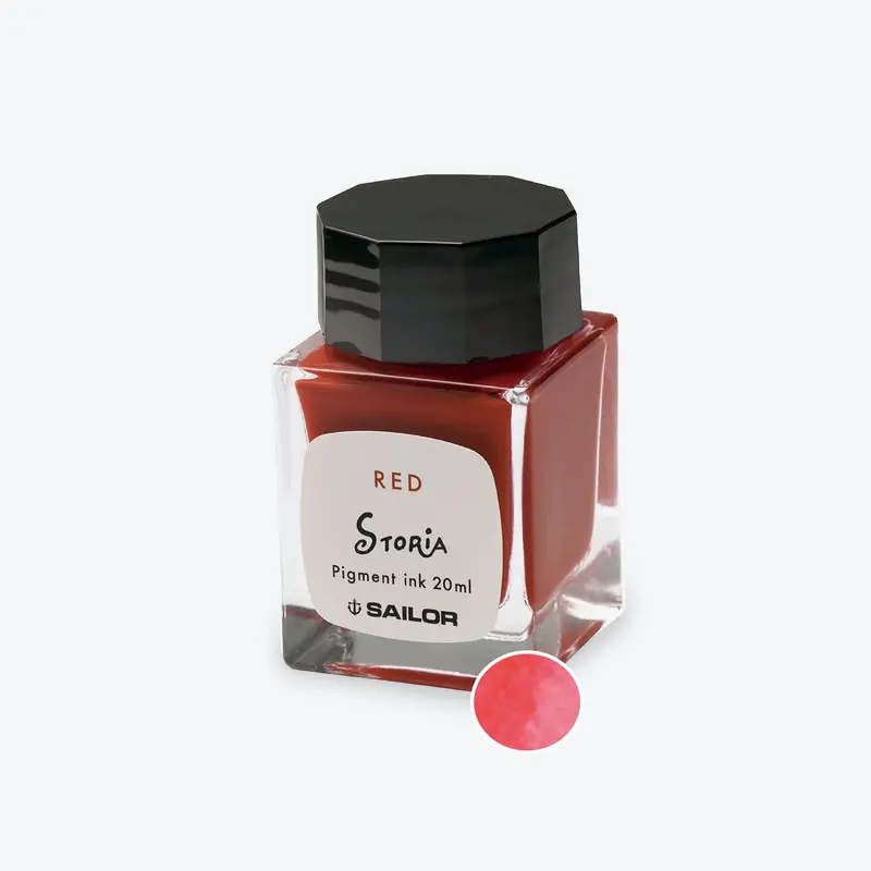 Sailor - Storia Ink 20Ml - Fire (Red) 1