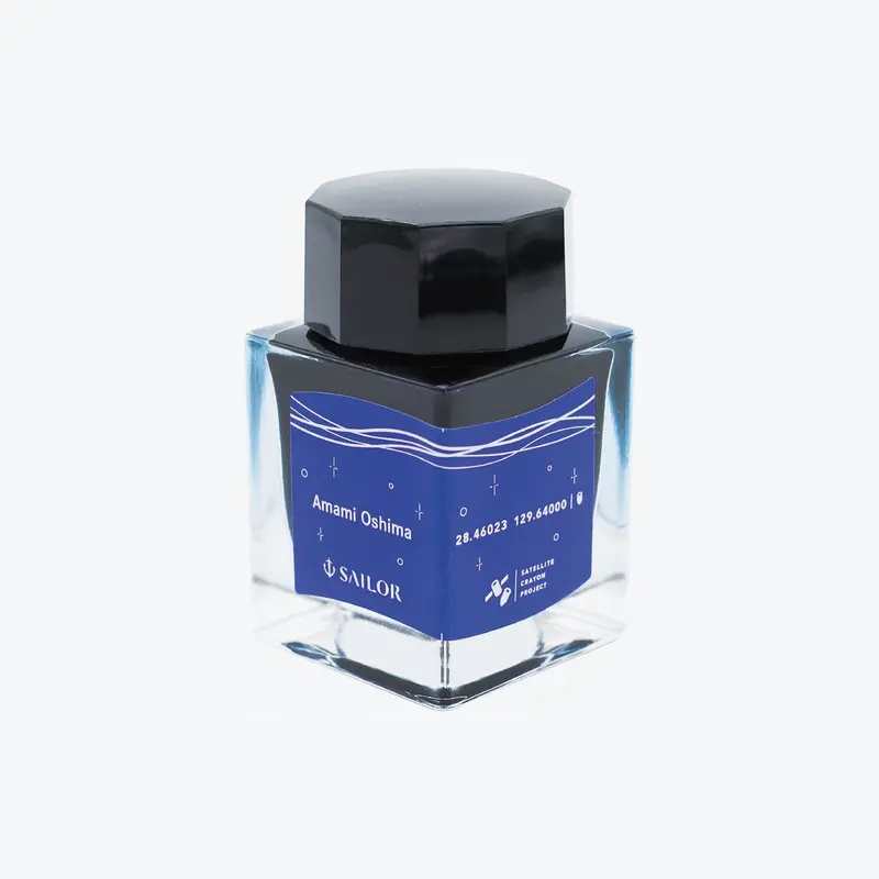 Sailor X Satellite Crayon Project - Fountain Pen Ink - Amami Oshima 1