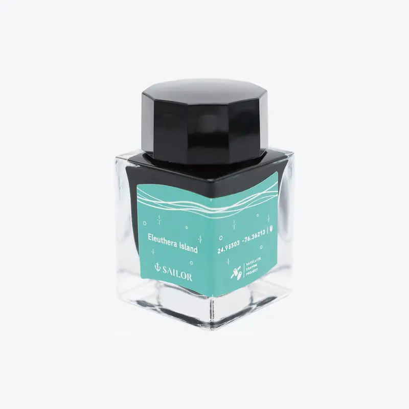 Sailor X Satellite Crayon Project - Fountain Pen Ink - Eleuthera Island 1