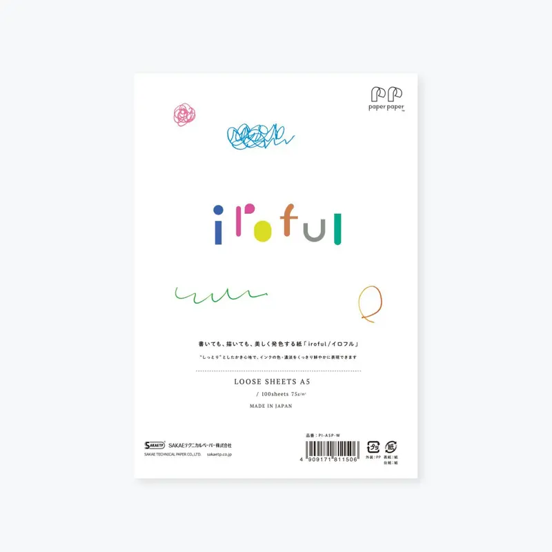 Sakae Tp - Loose Sheets - Iroful - A5 - Grid 1